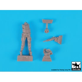 Black Dog French modern tank crew set