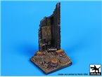 Black Dog 65x65mm BASE - Post apocalyptic factory