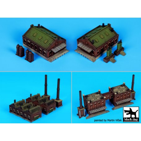 Black Dog Houses big accessories set