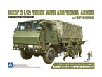 Aoshima 1:72 JGSDF 3,5t w/additional armor | 6 figurines |