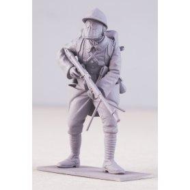 ICM 1:35 Francuska piechota w maskach gazowych | 4 figurki |