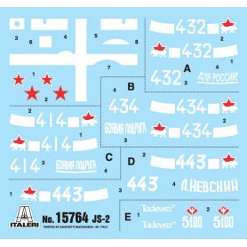 Italei 15764 1/56 Josef Stalin JS-2