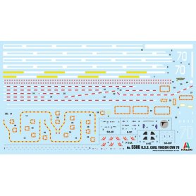Italeri 1:720 Lotniskowiec USS Carl Vinson CVN-70 1999