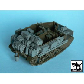Black Dog Bren Carrier accessories set for Tamiya 32518, 28 resin parts