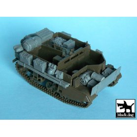 Black Dog Bren Carrier accessories set for Tamiya 32518, 28 resin parts