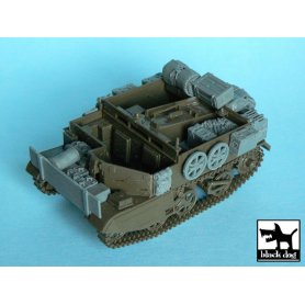 Black Dog Bren Carrier accessories set for Tamiya 32518, 28 resin parts