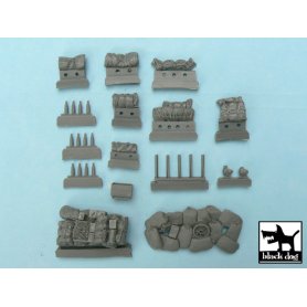 Black Dog 1:48 Zestaw akcesoriów do M10 dla Tamiya 32519