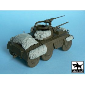 Black Dog M 8 accesories set for Tamiya 32551, 8 resin parts