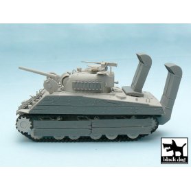 Black Dog 1:48 Zestaw akcesoriów do US Marine Sherman dla Hobby Boss 84803