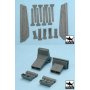 Black Dog US Marine Sherman accessories set for Hobby Boss 84803, 19 resin parts