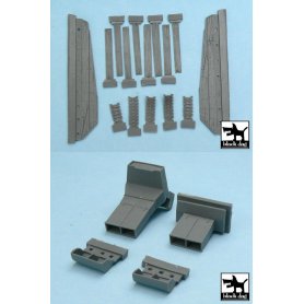 Black Dog 1:48 Zestaw akcesoriów do US Marine Sherman dla Hobby Boss 84803