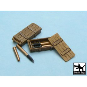 Black Dog King Tiger ammo boxes 10 boxes + ammo