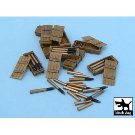 Black Dog King Tiger ammo boxes 10 boxes + ammo