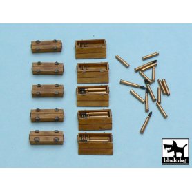 Black Dog Panther ammo boxes 10 boxes + ammo