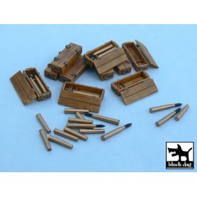 Black Dog Panther ammo boxes 10 boxes + ammo