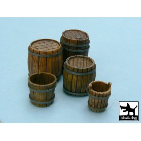 Black Dog Drums accessories set 20 resin parts