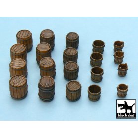 Black Dog Drums accessories set 20 resin parts