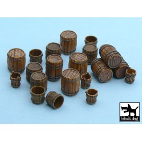 Black Dog Drums accessories set 20 resin parts