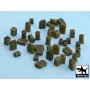 Black Dog Fuel cans accessories set 40 resin parts