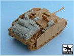 Black Dog 1:48 Zestaw akcesoriów do Sturmgeschutz StuG III Ausf.G dla Tamiya 32525