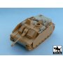 Black Dog Sturmgeschutz III Ausf.G accessories set for Tamiya 32525, 13 resin parts