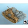 Black Dog Pz.Kpfw.III Ausf L accessories set for Tamiya 32524, 10 resin parts