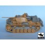 Black Dog Pz.Kpfw.III Ausf L accessories set for Tamiya 32524, 10 resin parts