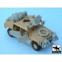 Black Dog HUMVEE Iraq war accessories set for Tamiya, 30 resin parts