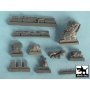 Black Dog M26 Pershing accessories set for Tamiya 32537, 17 resin parts