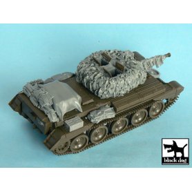 Black Dog Cromwell Hessian tape camo net for Tamiya 32528, 11 resin parts