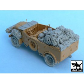 Black Dog Steyr Type 1500A/01 accessories set for Tamiya 32549, 25 resin parts