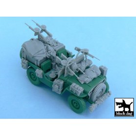 Black Dog British SAS Jeep Europe 1944 for Tamiya 32552, 52 resin parts