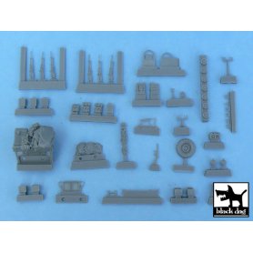 Black Dog British SAS Jeep Europe 1944 for Tamiya 32552, 52 resin parts