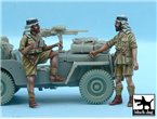 Black Dog 1:48 SAS Jeep Crew in Africa / Tamiya | 2 figurines |