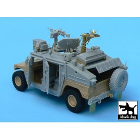 Black Dog IDF Uparmored Humvee conversion set for Tamiya kit, 50+ resin parts &amp PE parts
