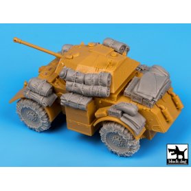 Black Dog British Staghound Mk III accessories set for Bronco models