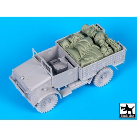 Black Dog Bedford MWD accessories set for Airfix