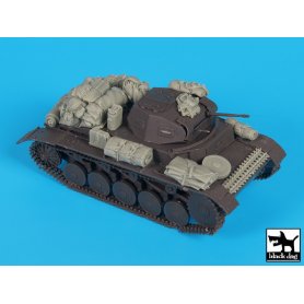 Black Dog Panzerkampfwagen II ABC accessories set for Tamiya