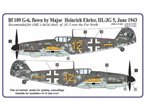 AML 1:32 Maski do Messerschmitt Bf-109 G-6 Ehler