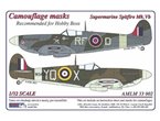 AML 1:32 Kamuflaż do Supermarine Spitfire Mk.Vb / wariant A