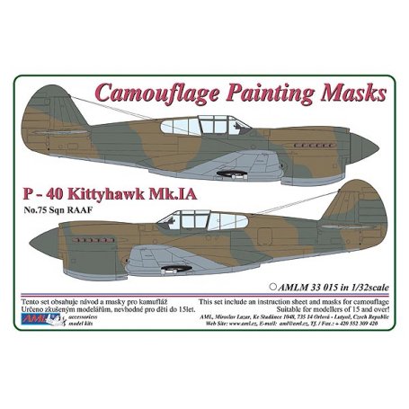 AML M33015 Curtis P-40 Kittyhawk Mk.Ia