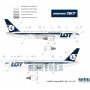 MARTOLA 144D003 Boeing 767-300 KALKOMANIA PLL LOT