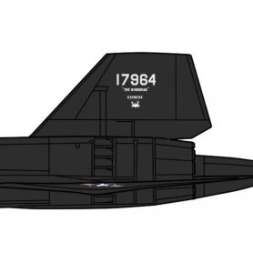 Hasegawa 1:72 SR-71A Bodonian Express