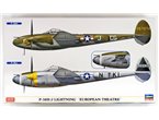 Hasegawa 1:72 P-38H/J / EUROPEAN THEATRE