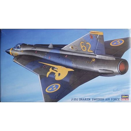 Hasegawa BP3-51403 1/72 J-35J Draken Swedish A.F.