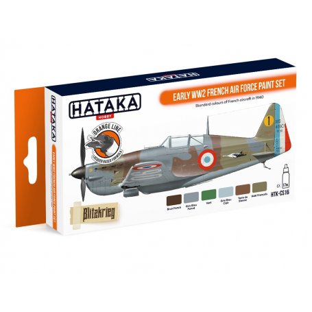 Hataka HTKCS16 Early WW2 French Air Force | Zestaw farb |