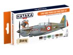 Hataka CS016 ORANGE-LINE Paints set WWII FRENCH AIR FORCE 