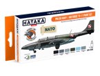 Hataka CS046 ORANGE-LINE Zestaw farb POLISH NAVY / POLISH AIR FORCE TS-11