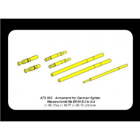 ABER A72 003 UZBROJENIE DO ME-109E3