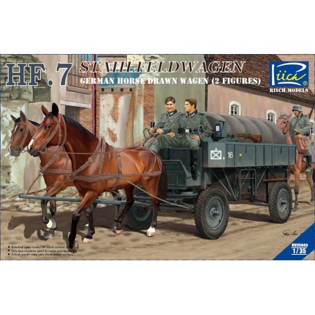 Riich RV35043 German Hf.7 Horse drawn Steel field